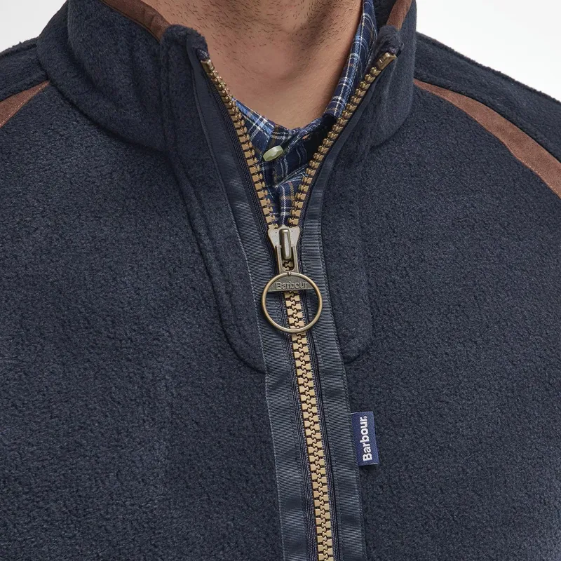 Barbour Langdale Fleece Jacket in Navy-5