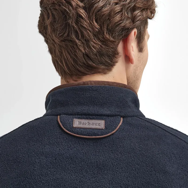 Barbour Langdale Fleece Jacket in Navy-6