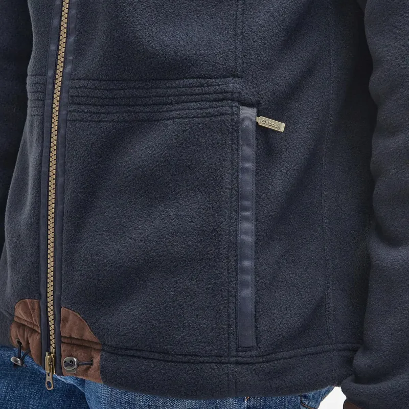Barbour Langdale Fleece Jacket in Navy-7