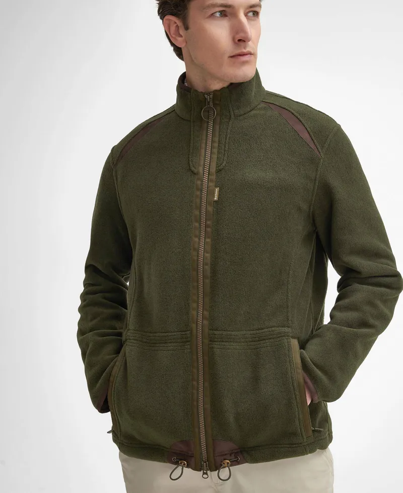 Barbour Langdale Fleece Jacket in Forest-5