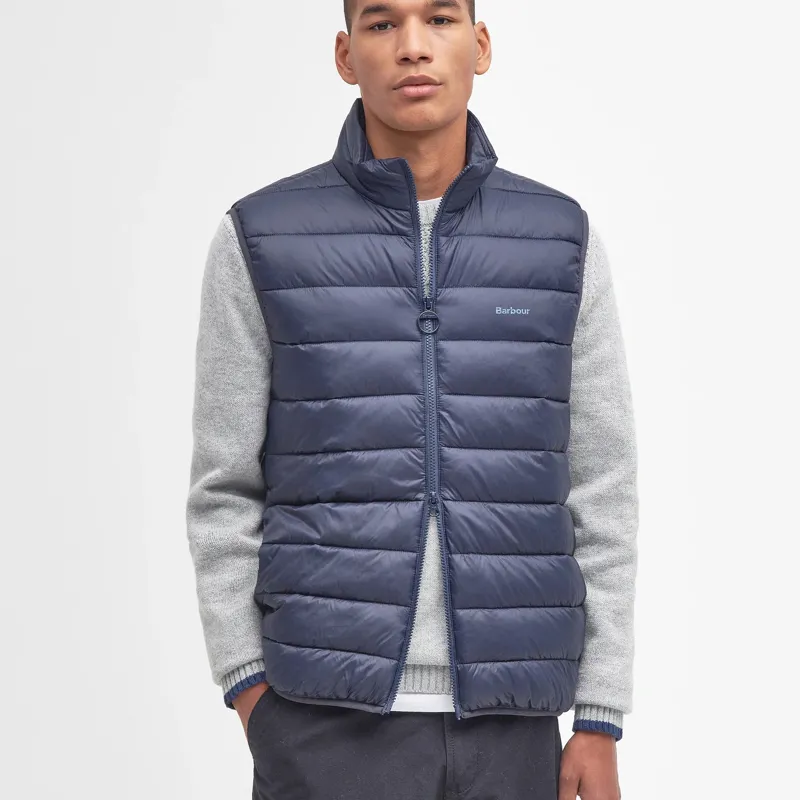 Barbour Bretby Puffer Gilet in Navy-1