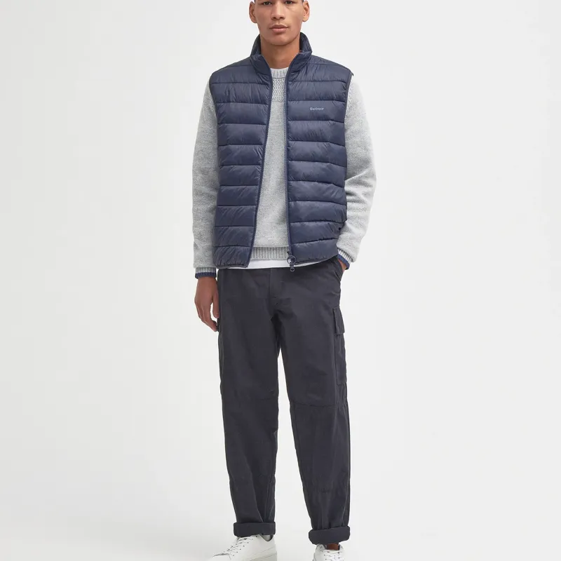 Barbour Bretby Puffer Gilet in Navy-3