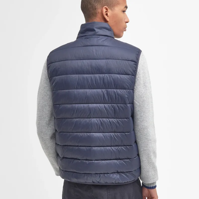 Barbour Bretby Puffer Gilet in Navy-2