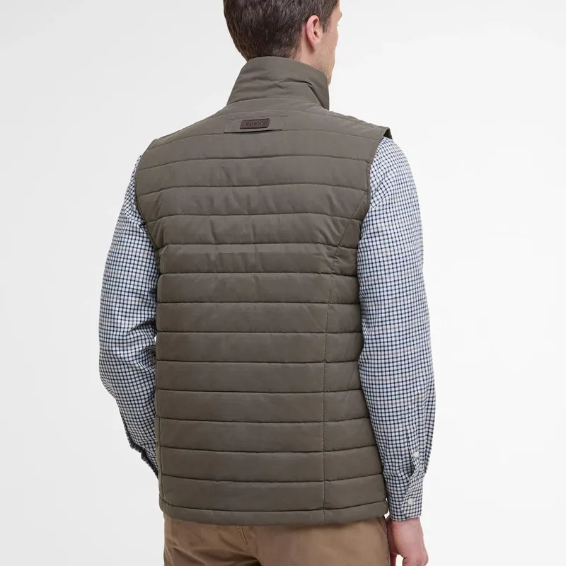 Barbour Bradford Gilet in Forest-2