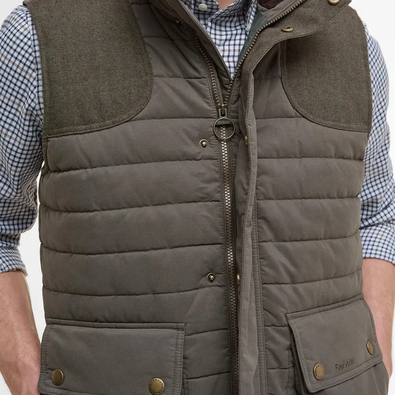 Barbour Bradford Gilet in Forest-5