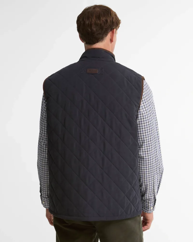 Barbour Rosley Polarquilt Gilet in Dark Navy-4