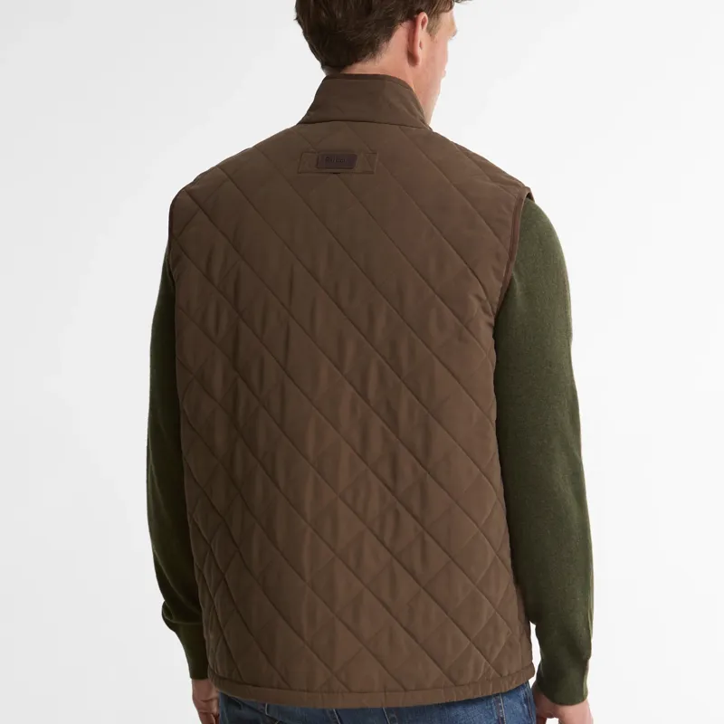 Barbour Rosley Polarquilt Gilet in Dark Olive-3