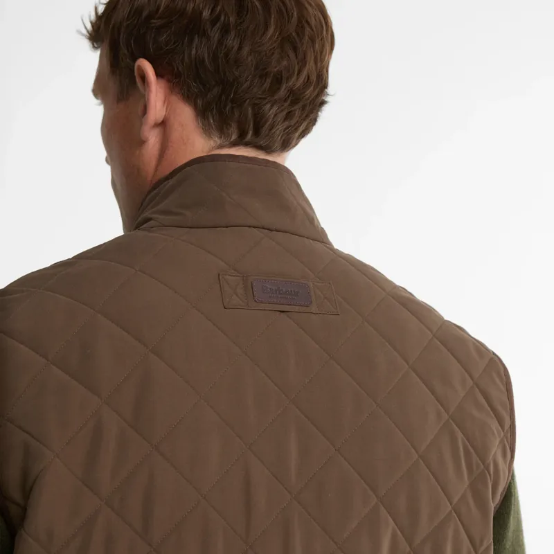 Barbour Rosley Polarquilt Gilet in Dark Olive-5
