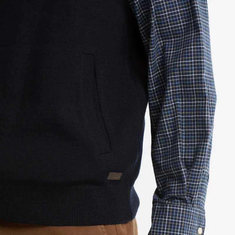 Barbour Marcus Knitted Gilet in Navy-5