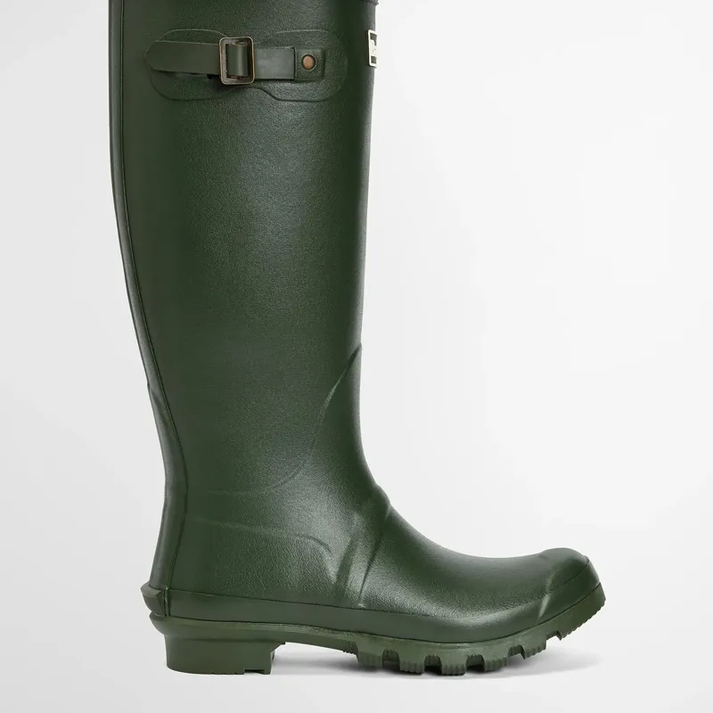 Barbour Bede Men's Tall Wellington Boots in Olive-1