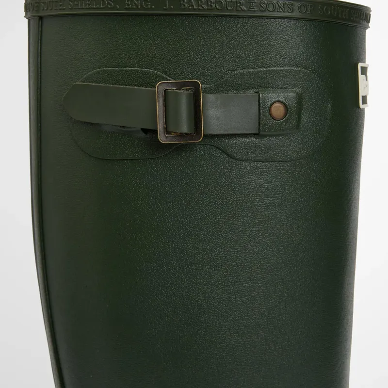 Barbour Bede Men's Tall Wellington Boots in Olive-5