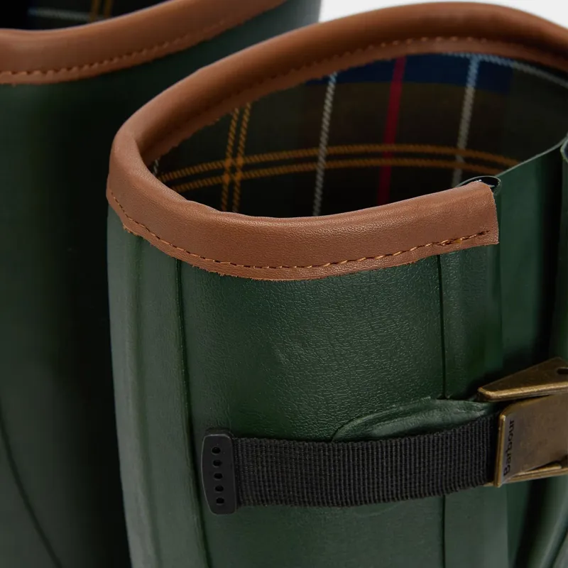 Barbour Tempest Tall Wellington Boots in Olive-6