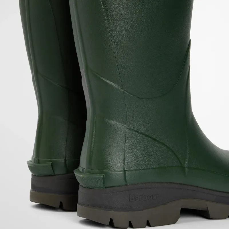 Barbour Tempest Tall Wellington Boots in Olive-7