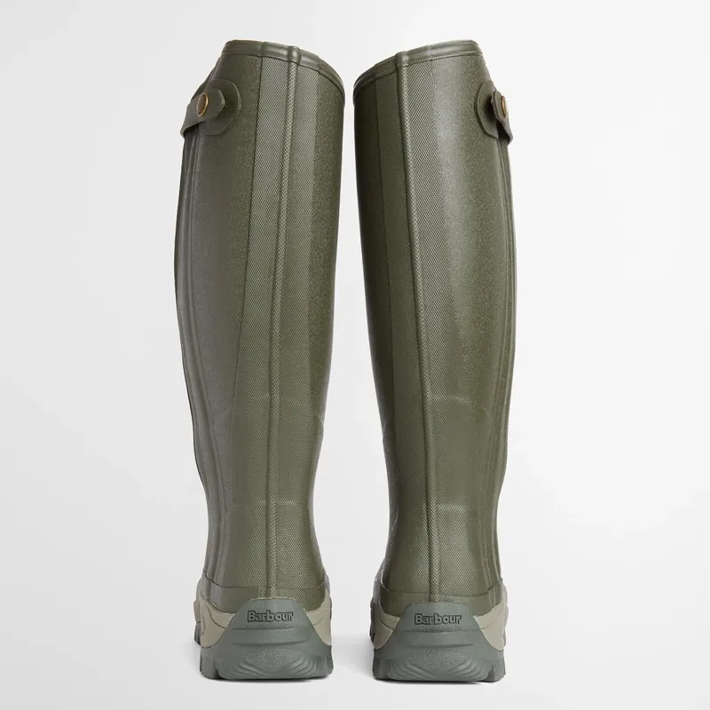 Barbour Teesdale Tall Welly in Olive-2