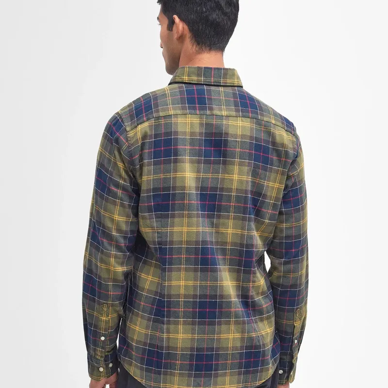 Barbour Fortrose Tailored Long-Sleeved Shirt in Classic Tartan-3