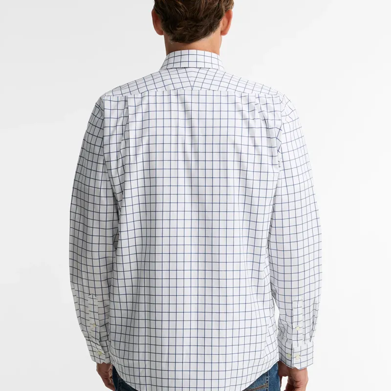 Barbour Hanstead Country Active Regular Long-Sleeved Shirt in Blue-2