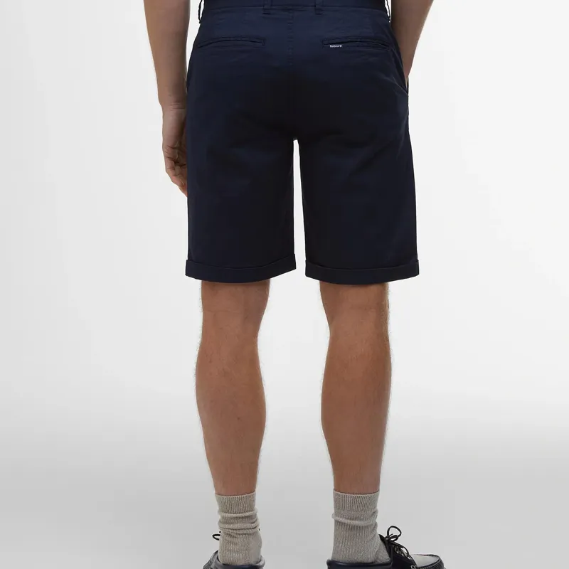 Barbour Smart Chino Shorts in Navy-2