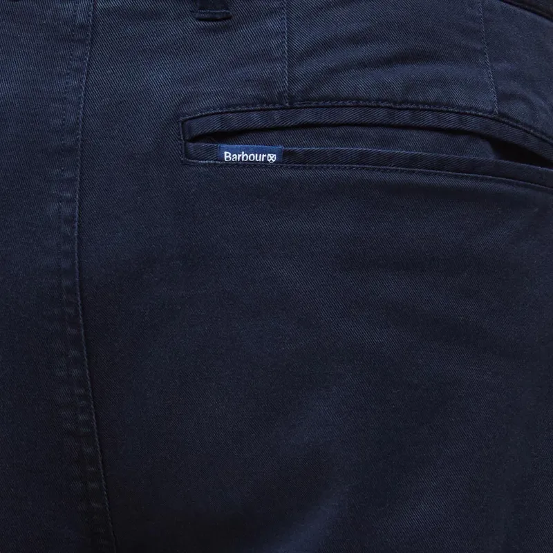 Barbour Smart Chino Shorts in Navy-4