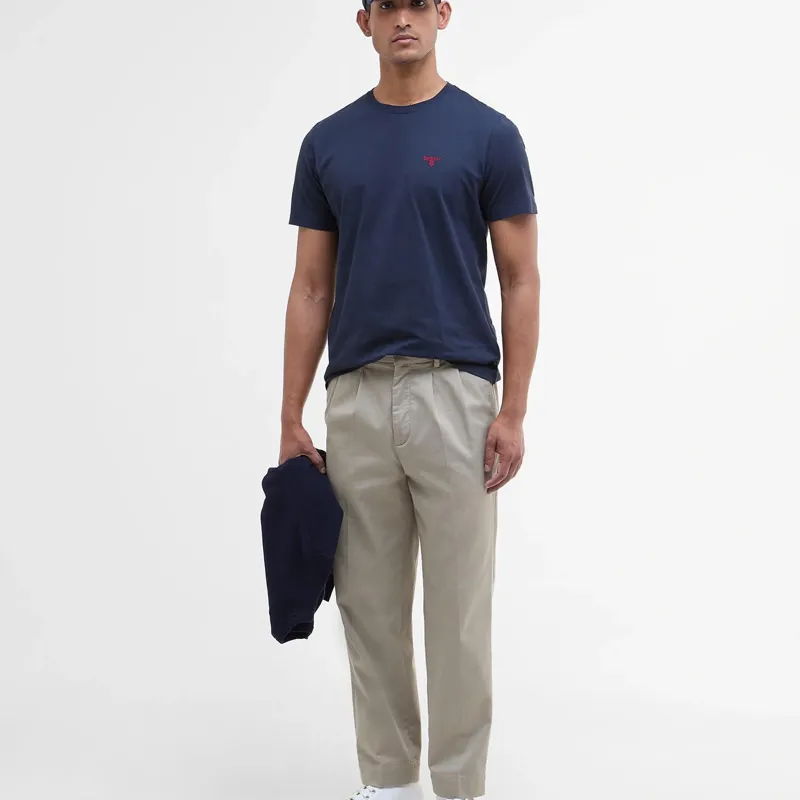 Barbour Essential Sports T-Shirt in Classic Navy-5