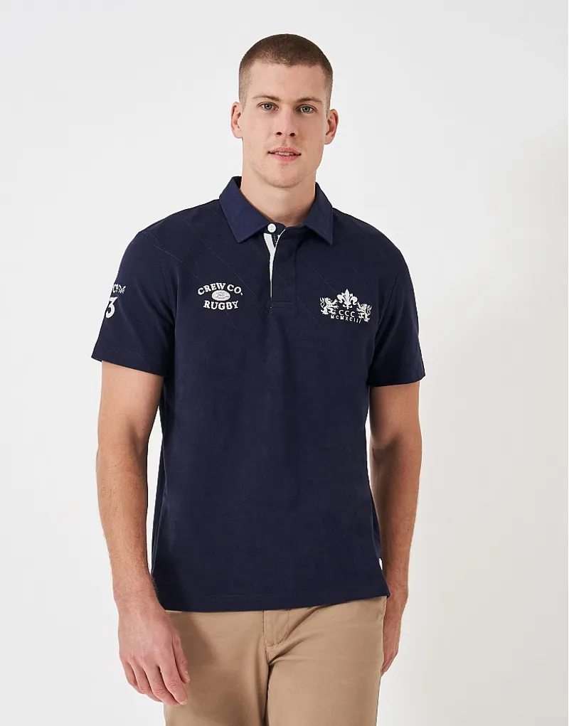 Crew Patch Rugby Heritage Dark Navy-1