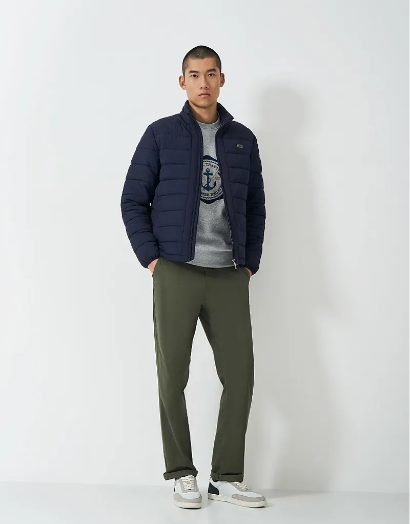 Crew Bramham Jacket Heritage Dark Navy-3