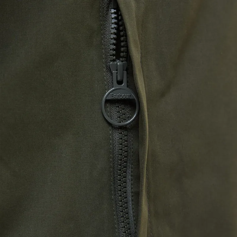 Barbour Beaconsfield Jacket in Olive-8