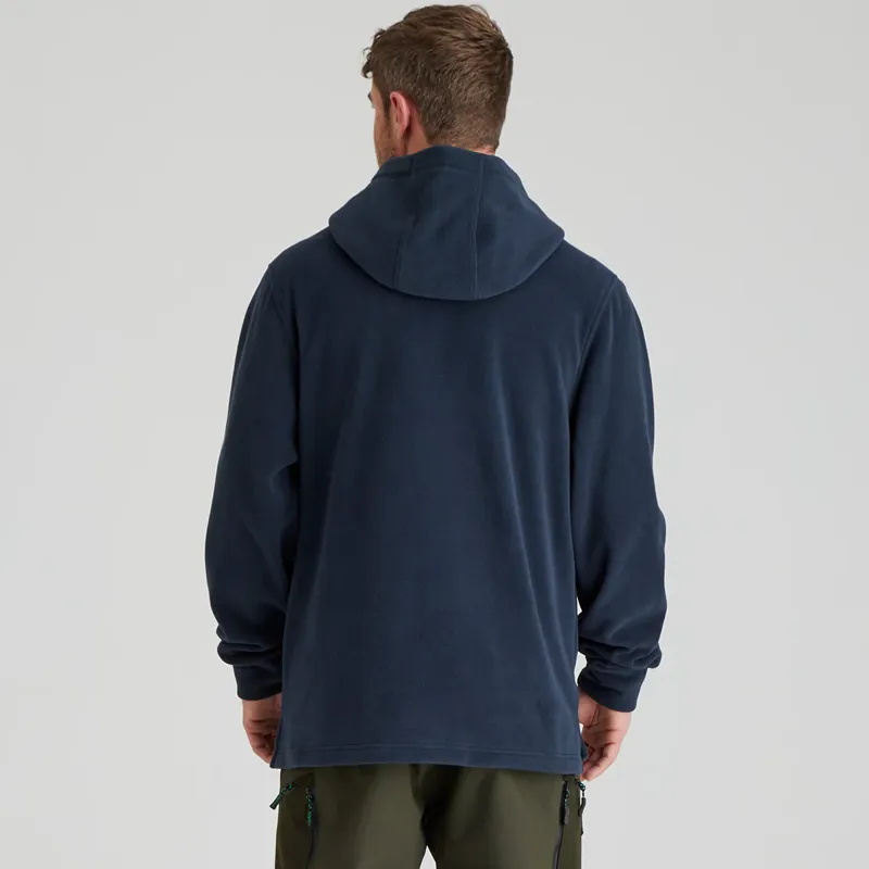 Ridgeline Ballistic Fleece Hoodie Navy-3