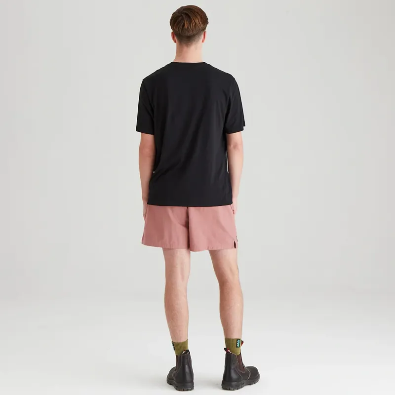 Ridgeline Hose Down Shorts Men's in Dusky Pink-5