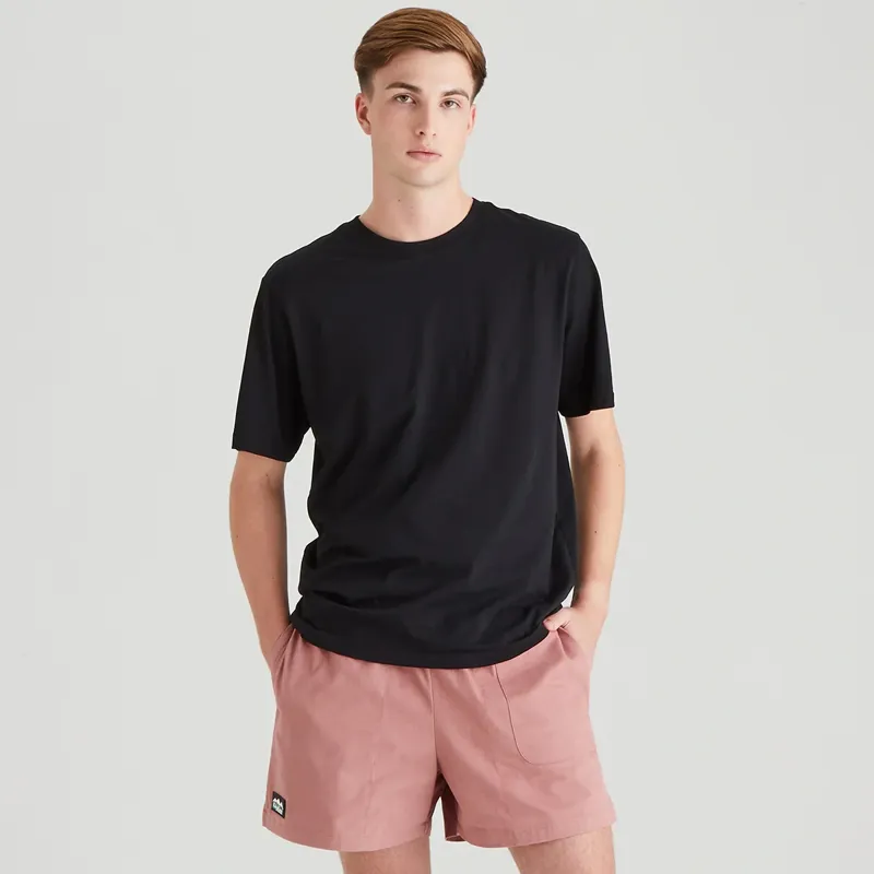 Ridgeline Hose Down Shorts Men's in Dusky Pink-2