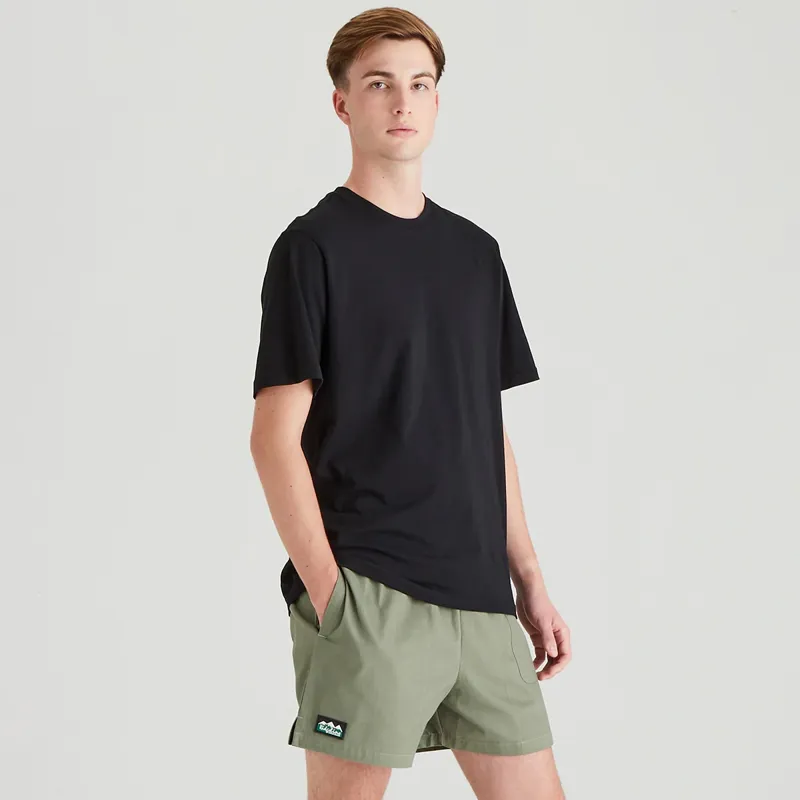 Ridgeline Hose Down Shorts Men's in Khaki Green-6