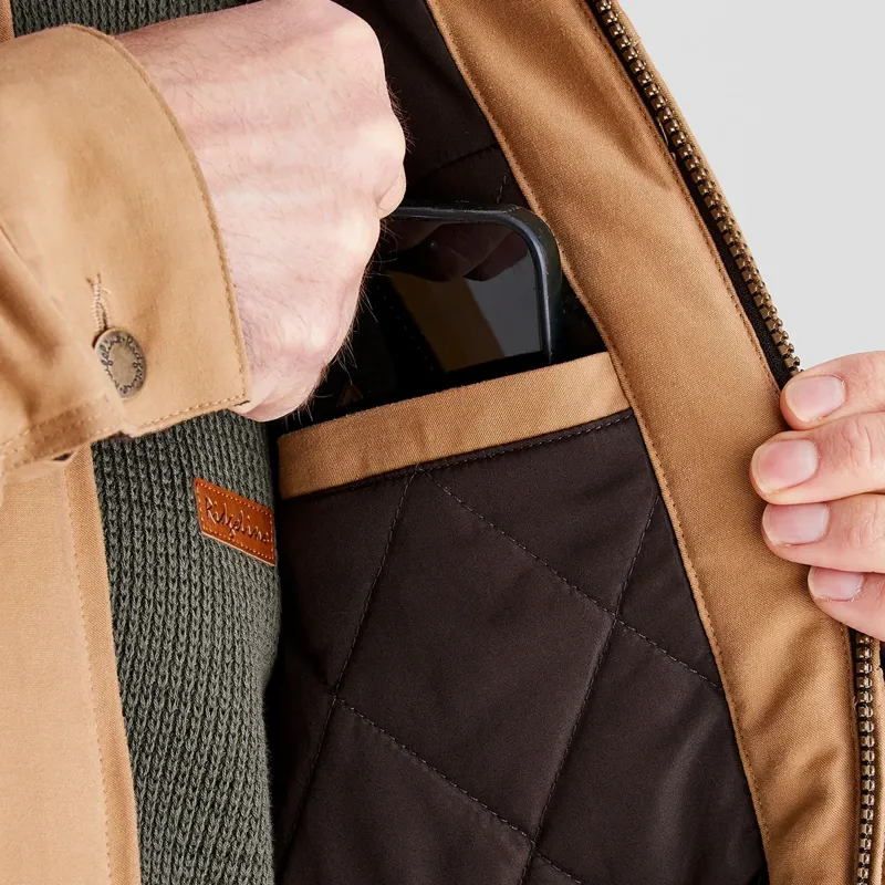 Ridgeline Men's Montana Work Coat in Sienna-4