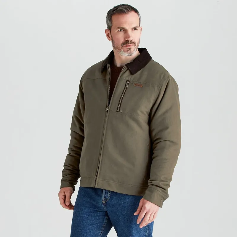 Ridgeline Men's Montana Work Coat in Moody Teak-1