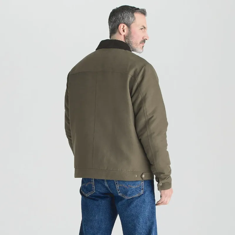 Ridgeline Men's Montana Work Coat in Moody Teak-4