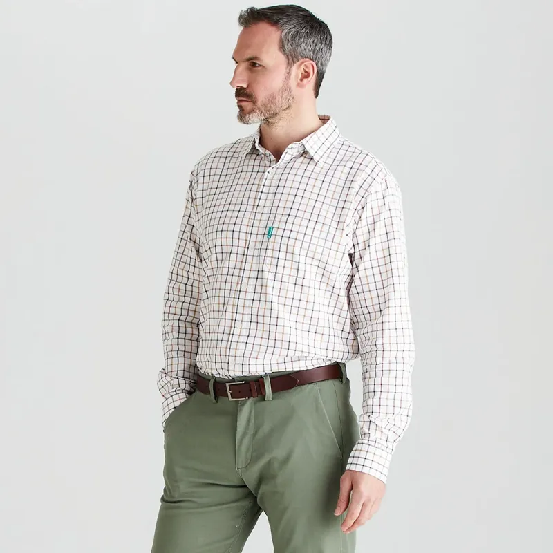Ridgeline Men's Sedgebrook Shirt in Sienna/Nutmeg/Moss-1