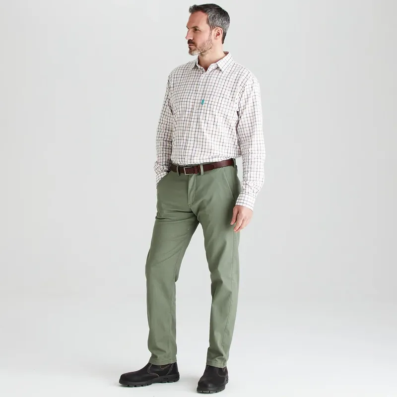 Ridgeline Men's Sedgebrook Shirt in Sienna/Nutmeg/Moss-2