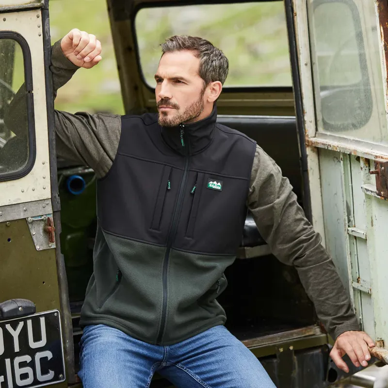 Ridgeline Hybrid Vest Olive/Black-1