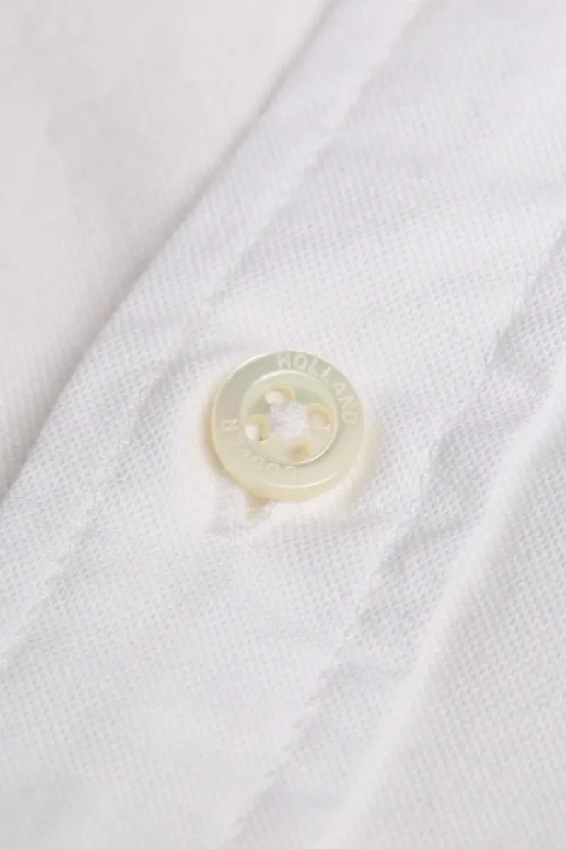 Holland Cooper Men's Classic Oxford Shirt White-5