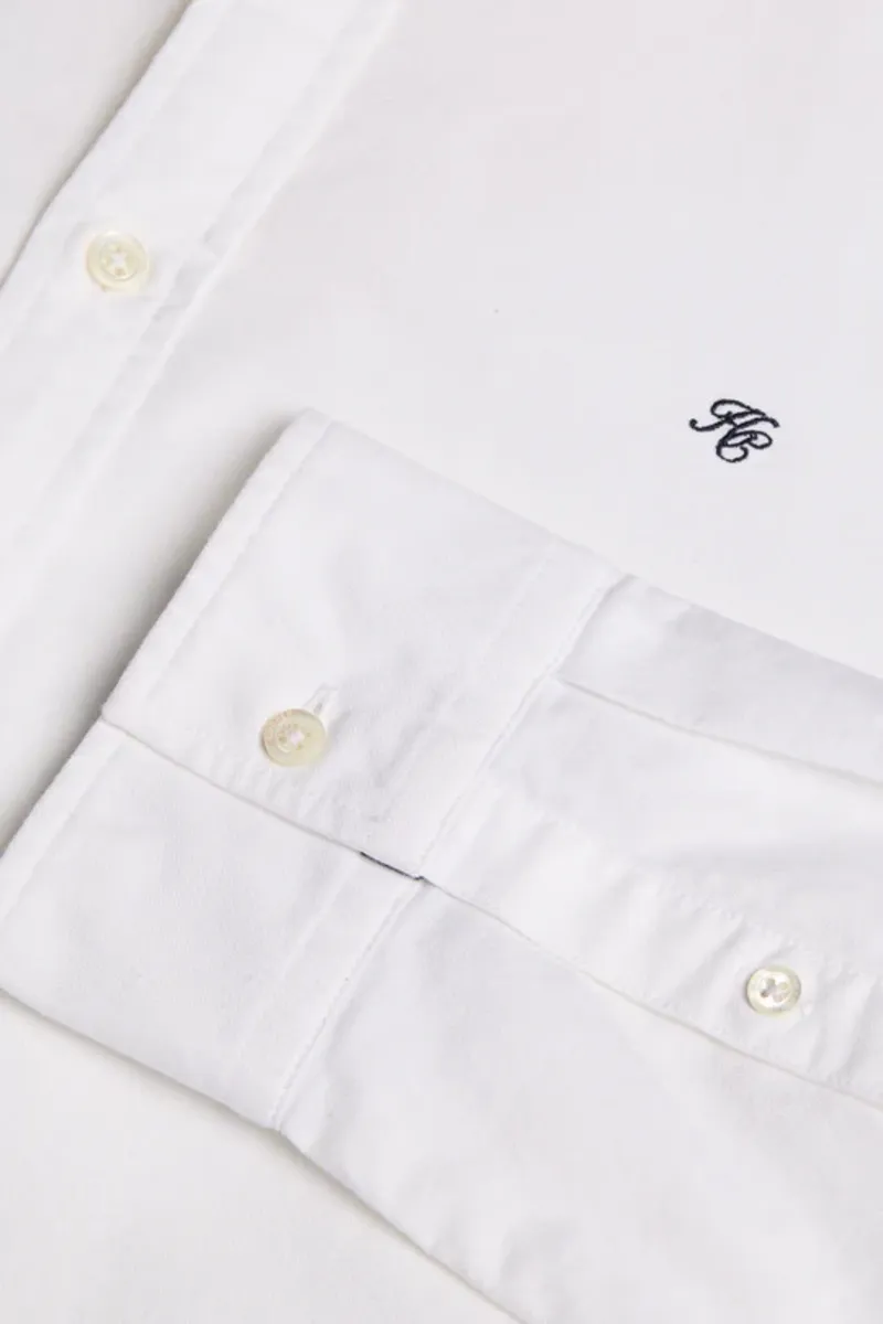 Holland Cooper Men's Classic Oxford Shirt White-6