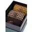 Holland Cooper Men's Sock Gift Box Chocolate Houndstooth
