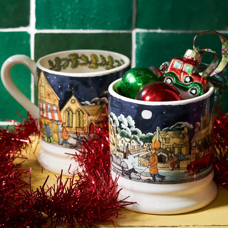 Emma Bridgewater Christmas Town and Country 1/2 Pint Mug-4