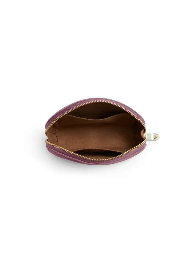 Fairfax and Favor Chiltern Coin Purse Heather Suede-3