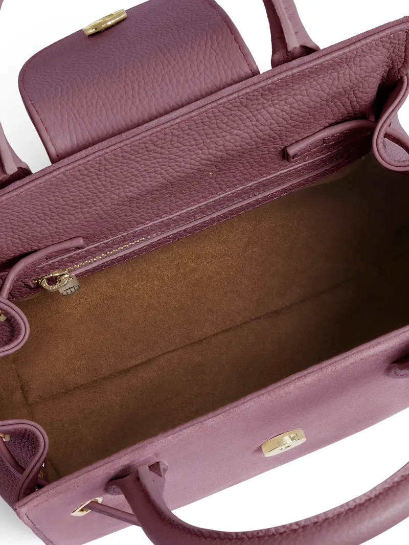 Mini Windosr Handbag Heather Suede-4