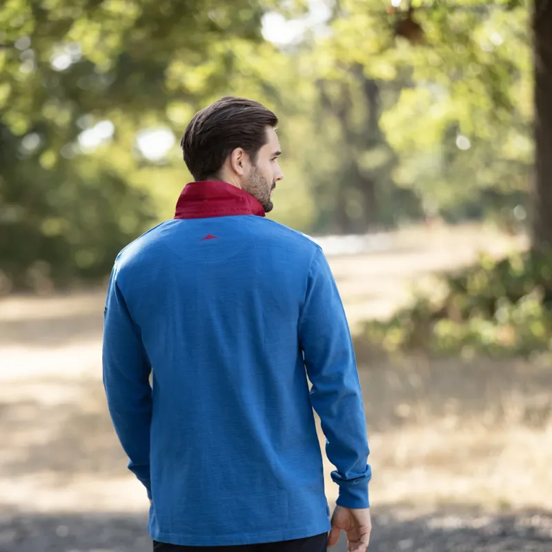 Bullwren Original Rugby Shirt in Nautical/Red-1