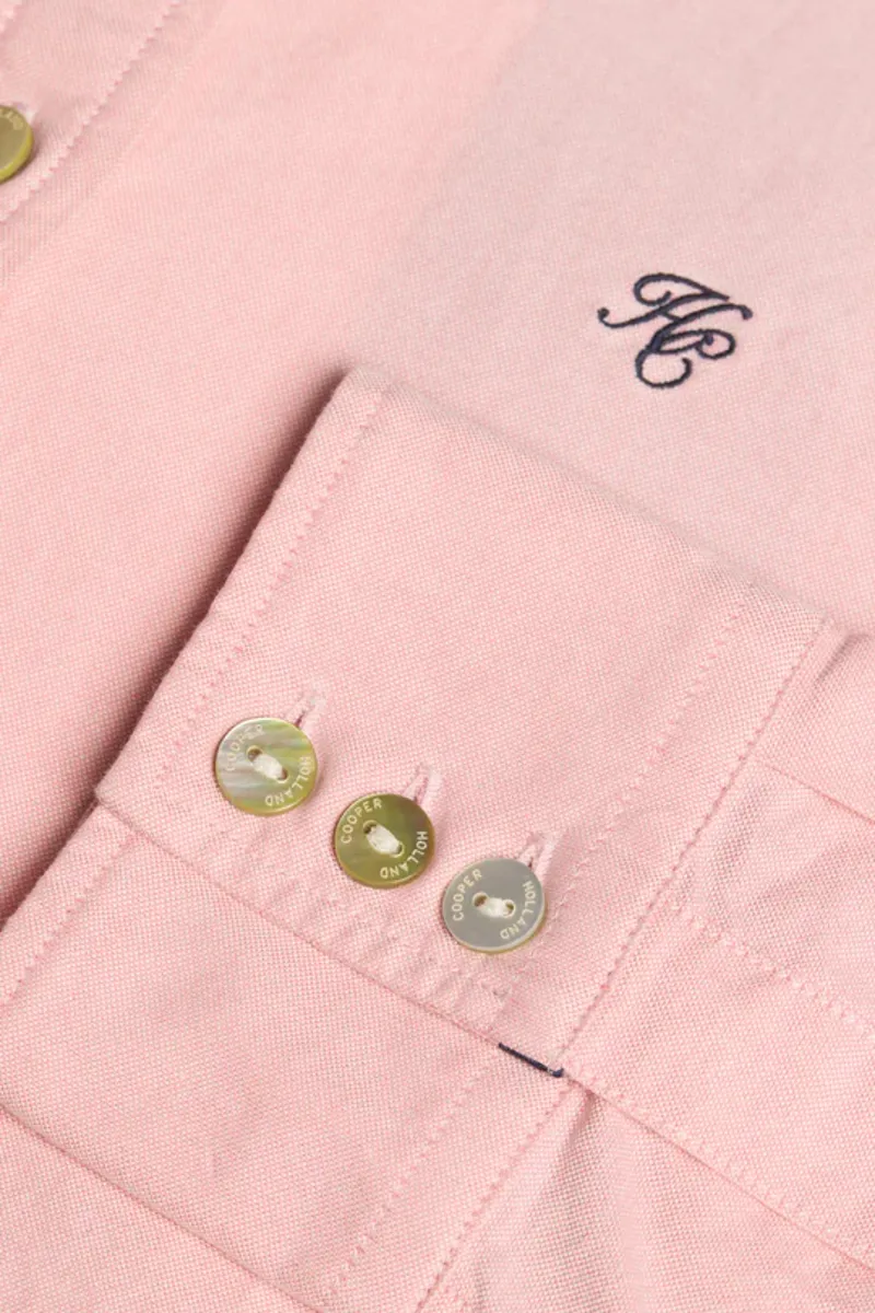 Holland Cooper Oxford Shirt Pink-6