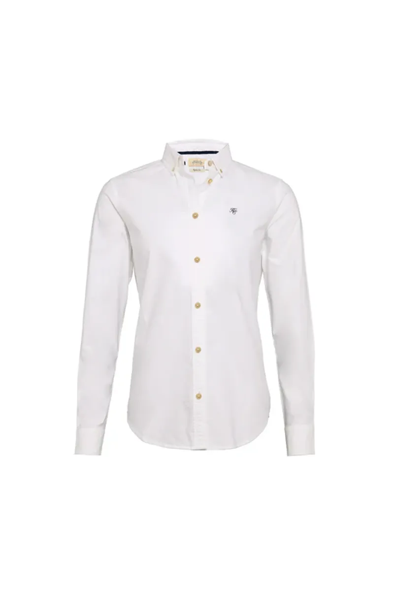 Holland Cooper Oxford Shirt White-1