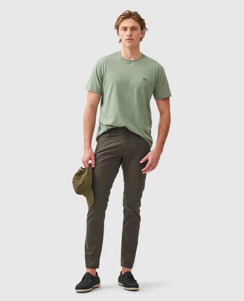 Rodd and Gunn The Gunn T-Shirt Turf-3