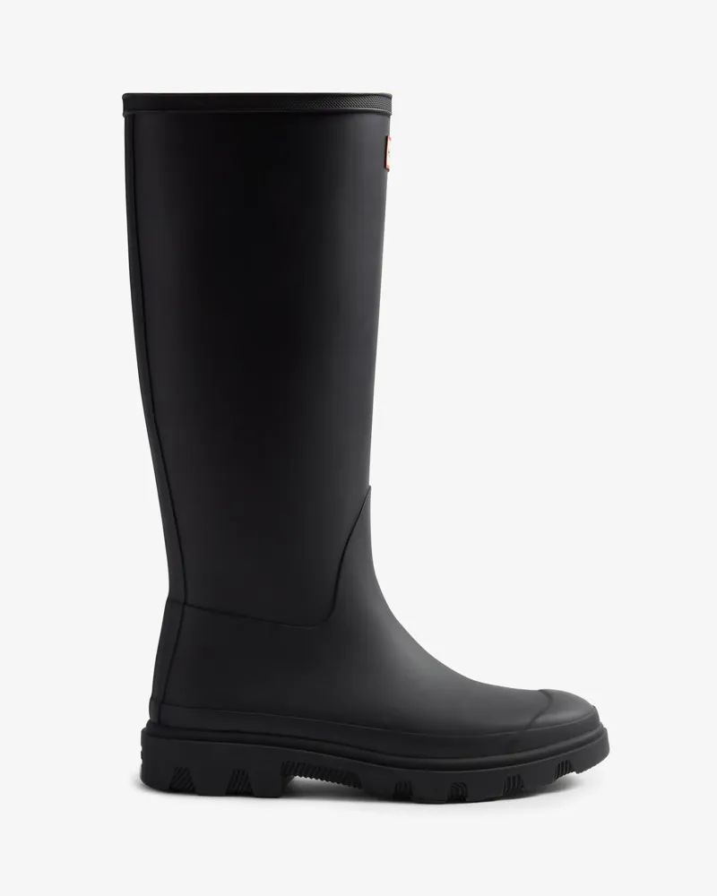 Hunter Unisex Downpour Tall Wellington Boot in Black-1