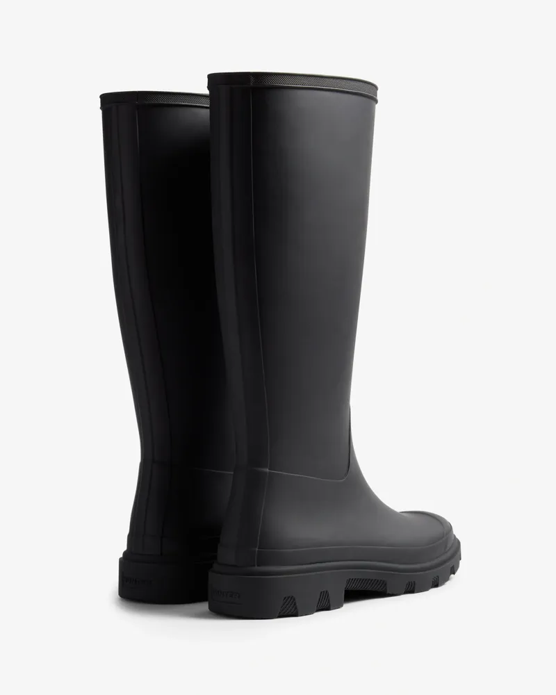 Hunter Unisex Downpour Tall Wellington Boot in Black-2