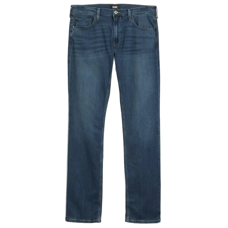 Paige Transcend Normandie Straight Fit Jeans Birch 