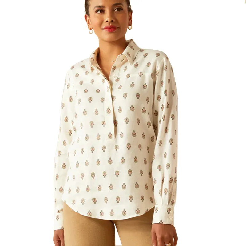 Ariat Pocklington Blouse Echoing Motif
